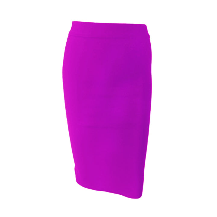 Vibrant Hues Bodycon Party Bandage Skirt - Available in XL-XXL Sizes
